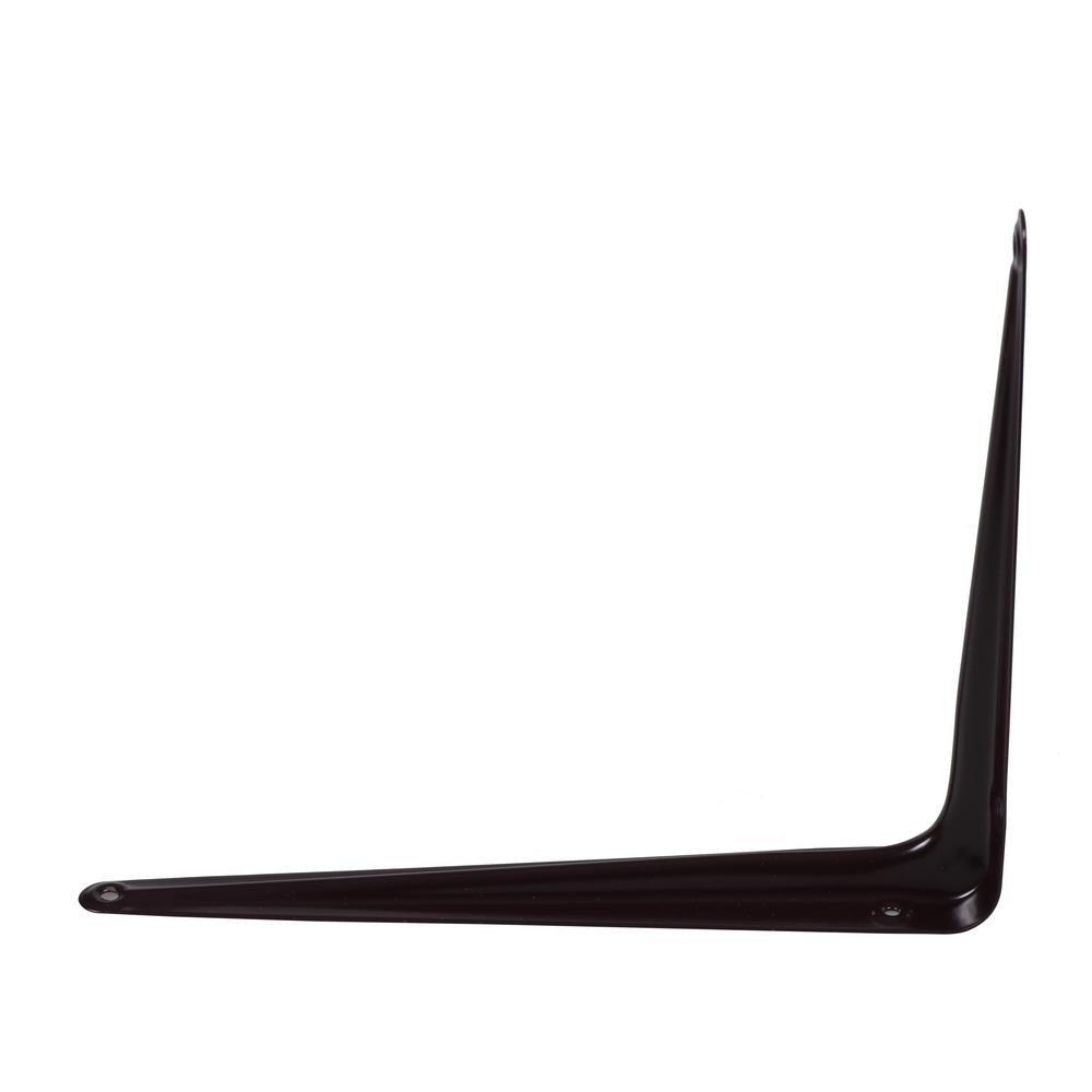 แขนรับชั้นเหล็ก HAFELE 90 องศา 20x25 ซม. สีน้ำตาล