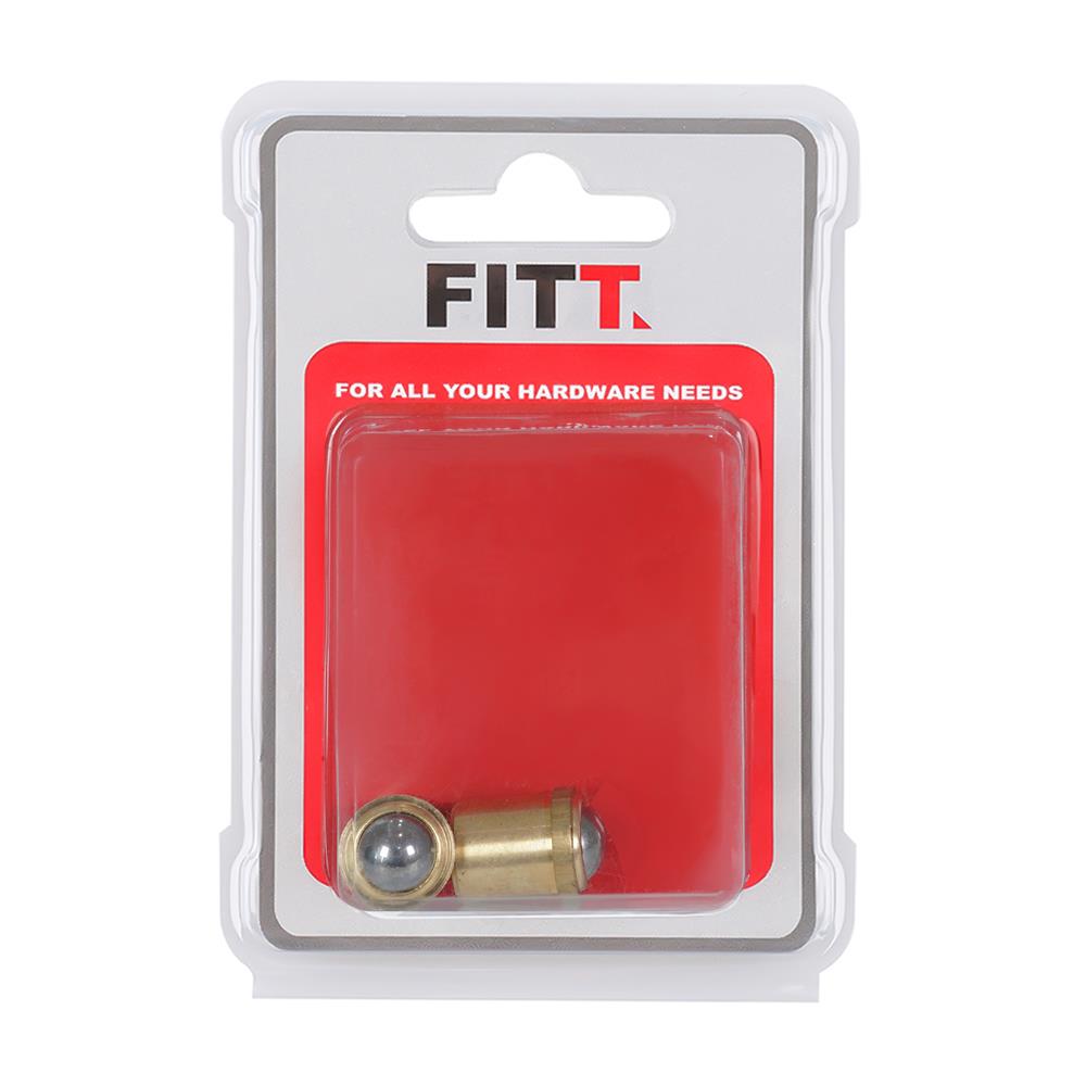 กันชนลูกปืนเดี่ยว FITT DM-50 สีทอง แพ็ก 2 ชิ้น