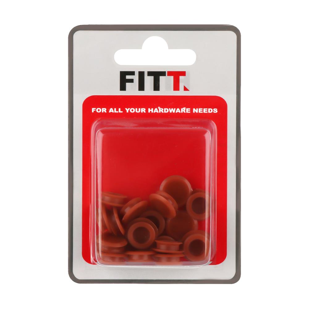 ฝาปิดสกรู CAP-11 20ตัว สีน้ำตาล