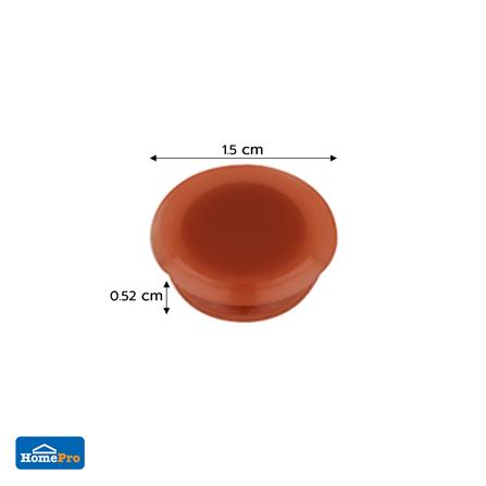 ฝาปิดสกรู CAP-11 20ตัว สีน้ำตาล_3