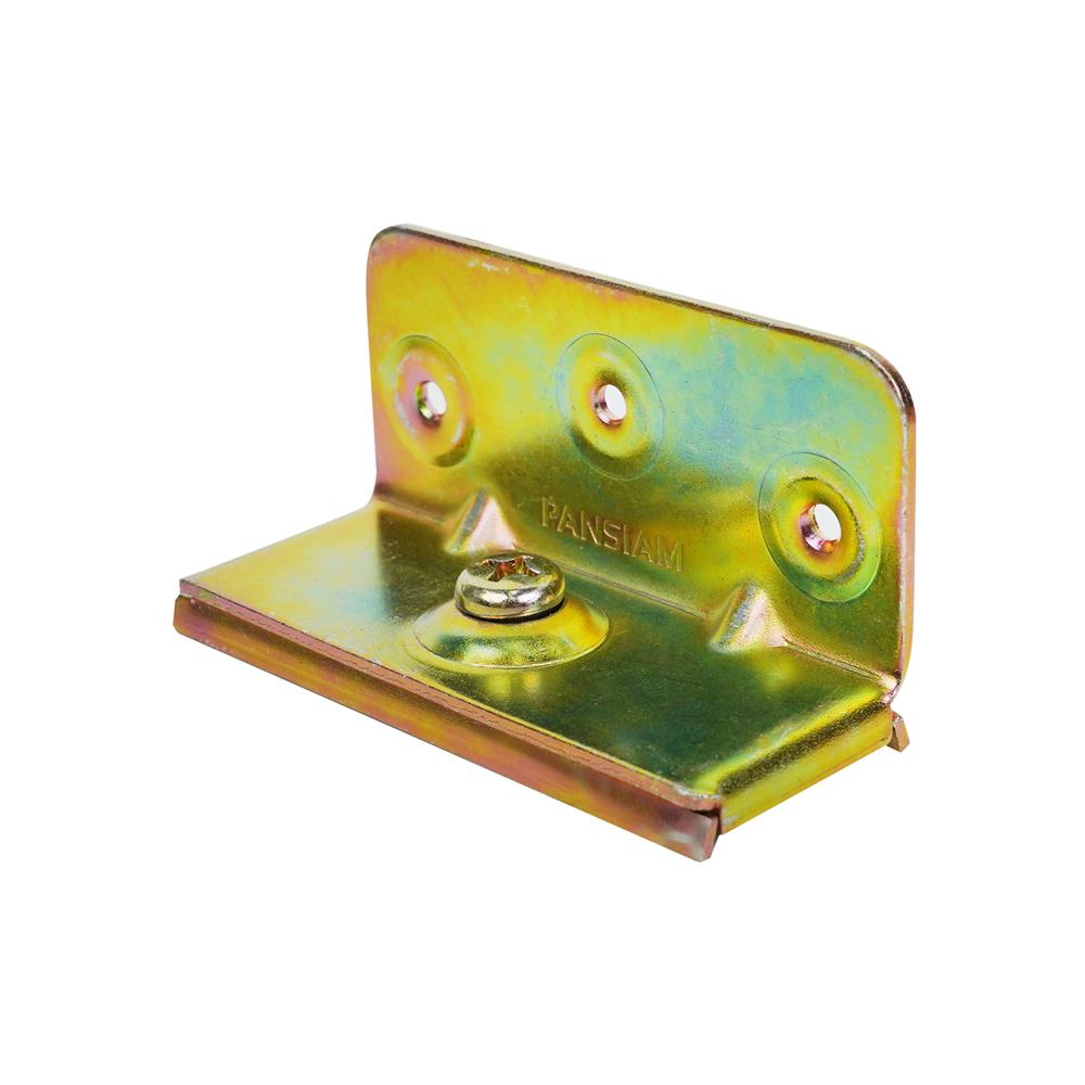 บานพับเตียงถอดไม่ได้ FITT BC-10-11 3 รู สีรุ้ง