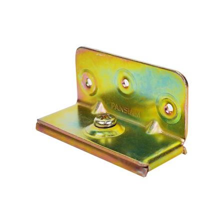 บานพับเตียงถอดไม่ได้ FITT BC-10-11 3 รู สีรุ้ง