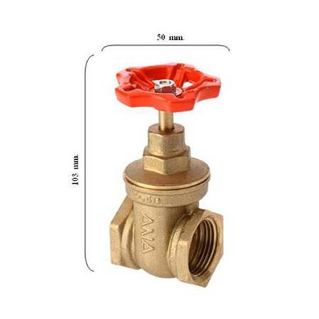 ประตูน้ำทองเหลือง ANA 3/4 นิ้ว_0