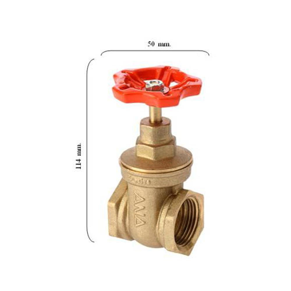 ประตูน้ำทองเหลือง ANA 1 นิ้ว