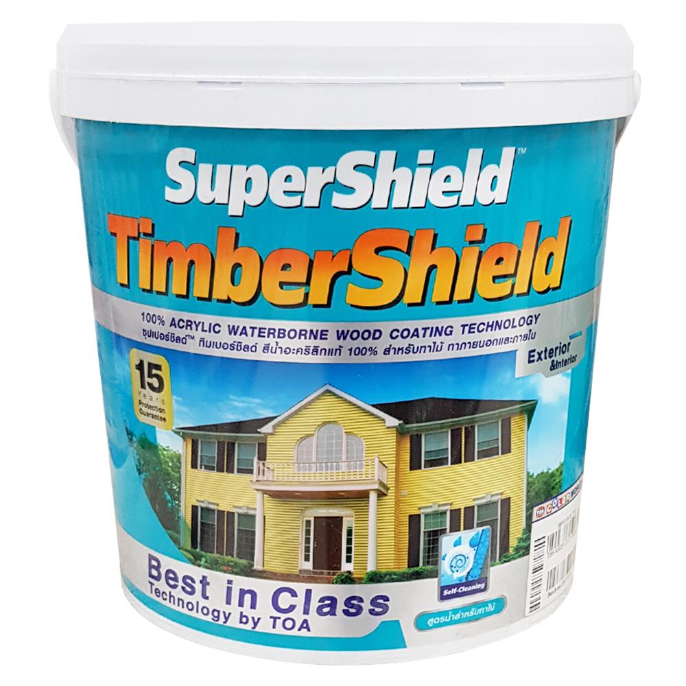 สีน้ำทาไม้ TOA TIMBERSHIELD BASE A เนียน 1 แกลลอน