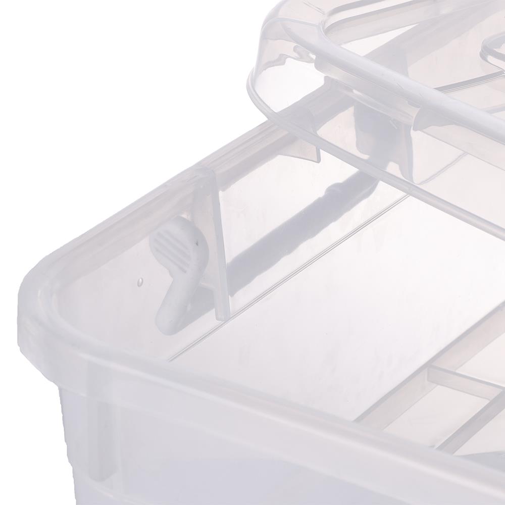 กล่องเก็บของ ฝาล็อค UNI-WARE 4636 35 ลิตร สีขาว