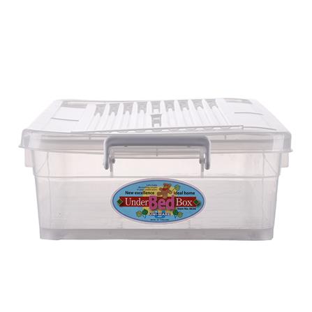 กล่องเก็บของ ฝาล็อค UNI-WARE 4636 35 ลิตร สีขาว