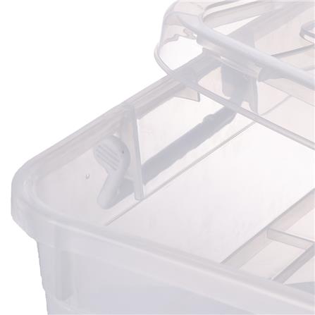 กล่องเก็บของ ฝาล็อค UNI-WARE 4636 35 ลิตร สีขาว_2
