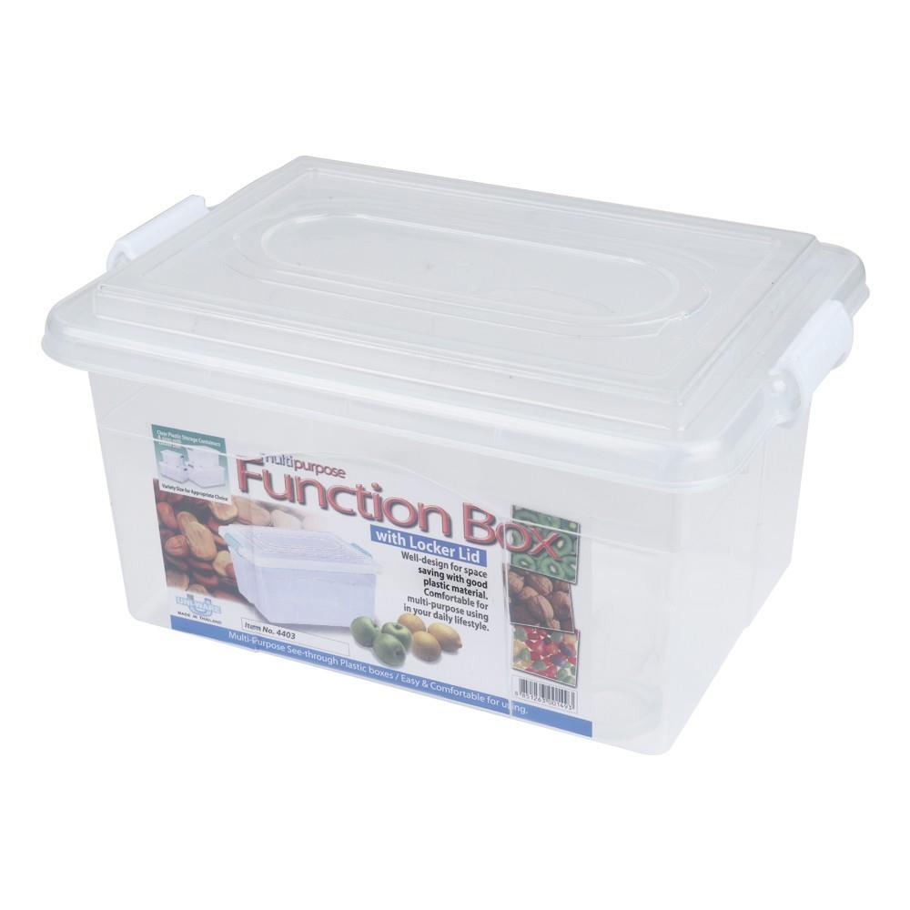 กล่องหูล็อค UNI-WARE 4403 18x25.5x13 ซม. สีขาว