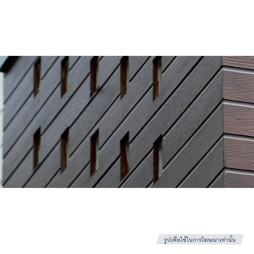 ไม้ผนังบังใบ CONWOOD ลายเกล็ด 15X305X1.1 ซม. สีขาวงาช้าง