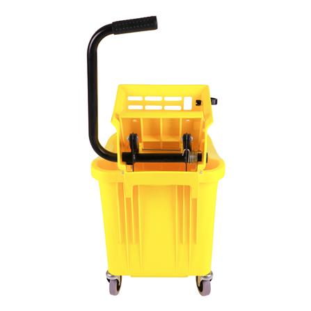 ถังบิดม็อบคันโยกมีล้อ BE MAN  BMU01 36 ลิตร สีเหลือง_3