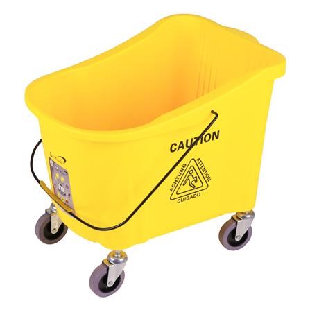 ถังบิดม็อบคันโยกมีล้อ BE MAN  BMU01 36 ลิตร สีเหลือง_4