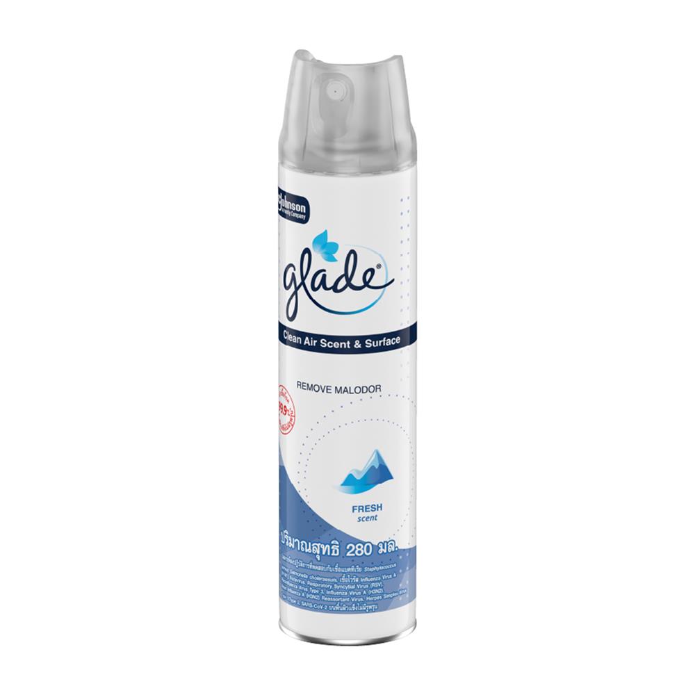 สเปรย์ปรับอากาศ GLADE 280 มล. CLEAN FRESH