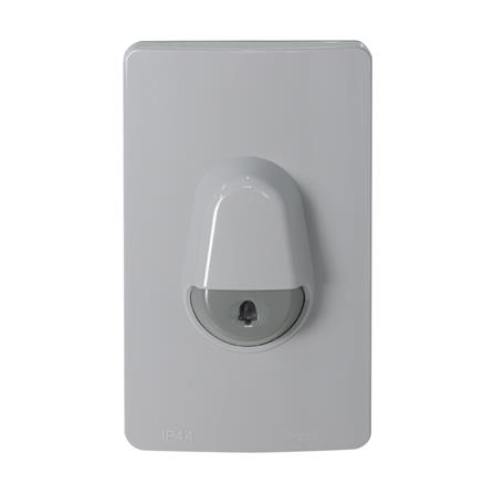 สวิตช์กดกระดิ่ง SCHNEIDER A3031WBP สีเทา