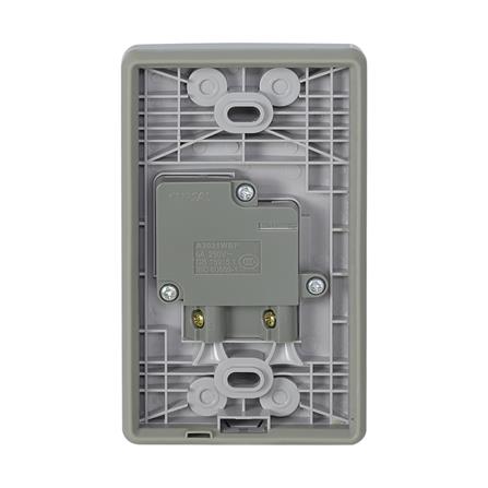 สวิตช์กดกระดิ่ง SCHNEIDER A3031WBP สีเทา_2