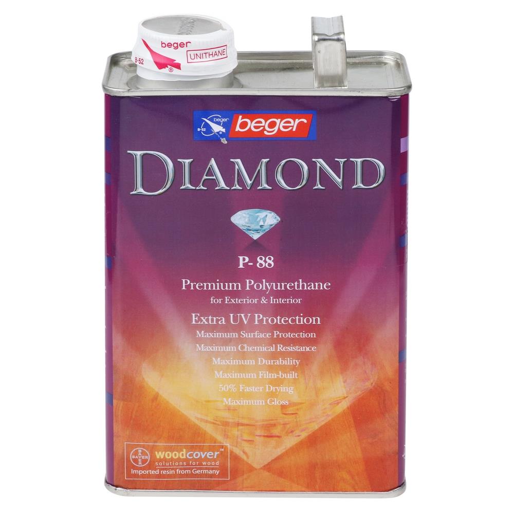 โพลียูรีเทนภายนอก BEGER DIAMOND P88 เงา 1/4 แกลลอน