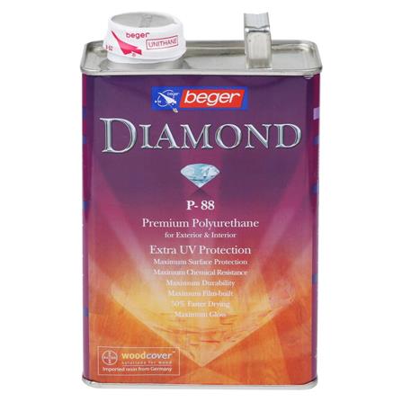 โพลียูรีเทนภายนอก BEGER DIAMOND P88 เงา 1/4 แกลลอน