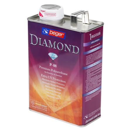 โพลียูรีเทนภายนอก BEGER DIAMOND P88 เงา 1/4 แกลลอน_1
