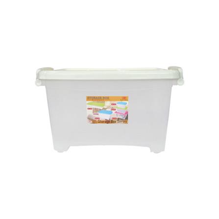 กล่องเก็บของ ฝาล็อก JCJ 5114 75 ลิตร 68x48.5x35.5ซม. สีขาว