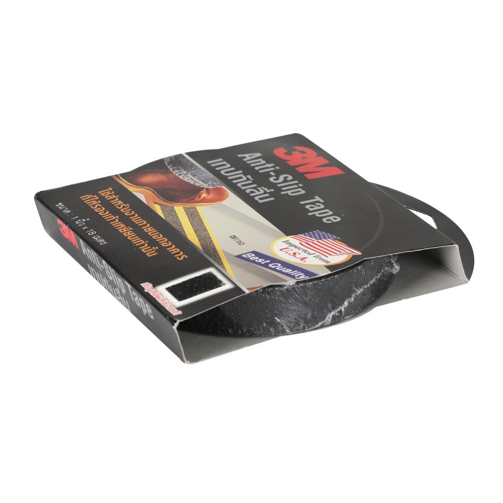 เทปกันลื่น 3M 1 นิ้ว X 18 ม. สีดำ