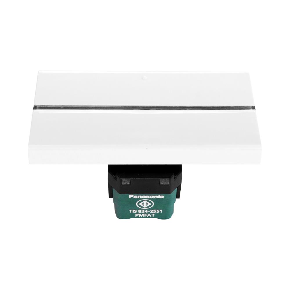 สวิตช์ 1ทาง PANASONIC WEAG5511 ขนาด 3 ช่อง สีขาว