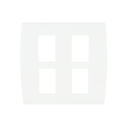 หน้ากาก 4 ช่อง PANASONIC WEAG6804W สีขาว