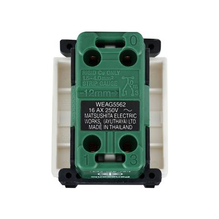 สวิตช์ 2 ทาง 1 ช่อง มีไฟ PANASONIC WEAG5562 สีขาว_2