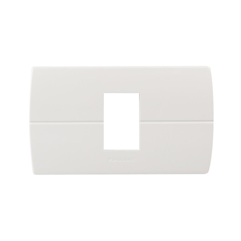 หน้ากาก 1 ช่อง PANASONIC WEAG6801W สีขาว