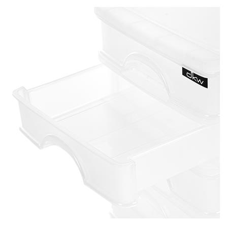 ชั้นลิ้นชักเล็ก 5 ชั้น DKW HH21150 25.3x35.5x35.2 ซม. สีขาว_4