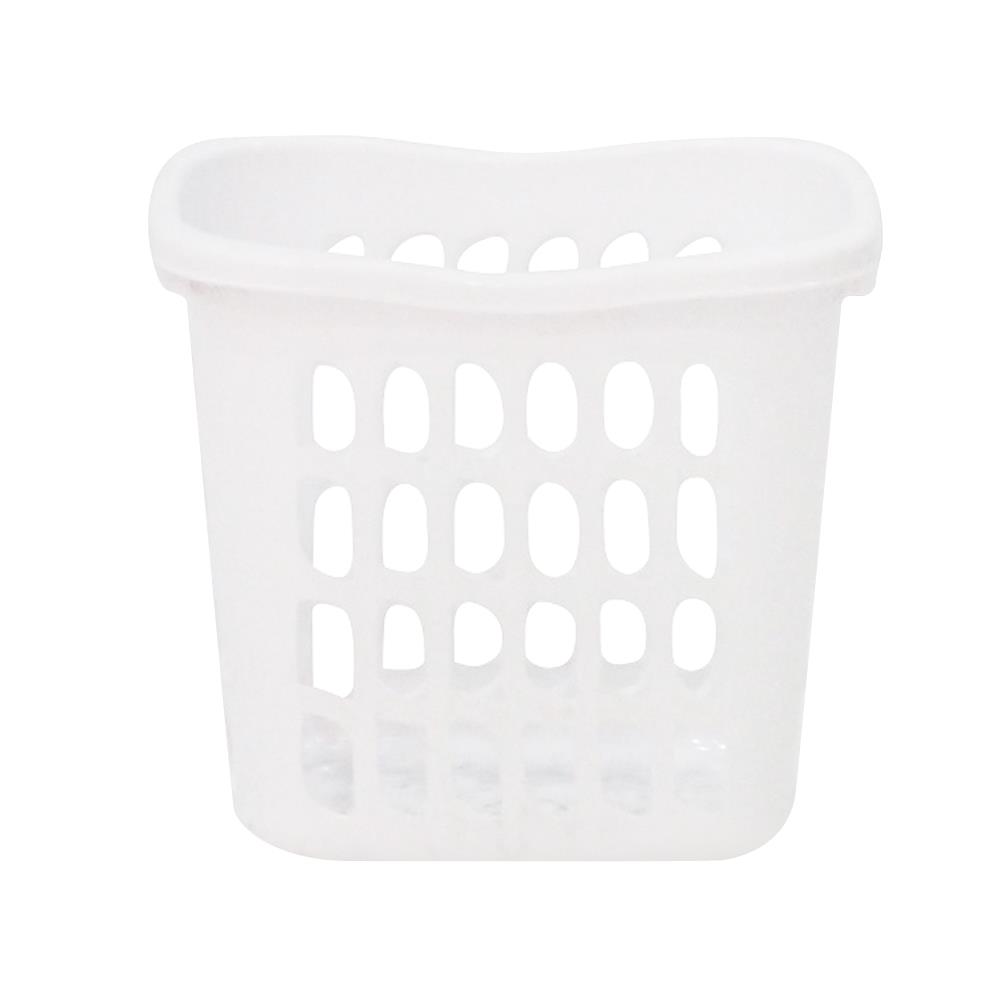 ตะแกรงใส่ของเหลี่ยมสูงกลาง JCJ 4222 สีขาว