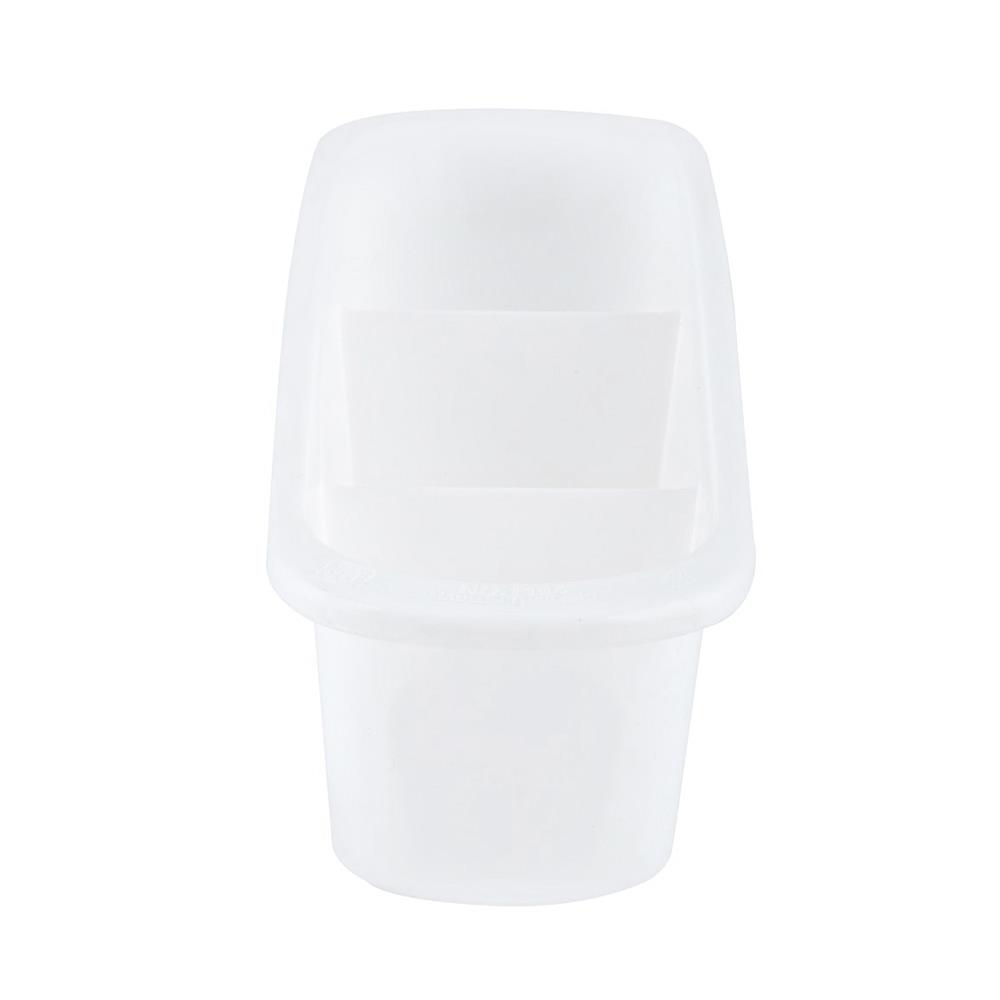 ที่ใส่อุปกรณ์ในครัว 3 ช่อง ทรงรี JCJ 1194 สีขาว