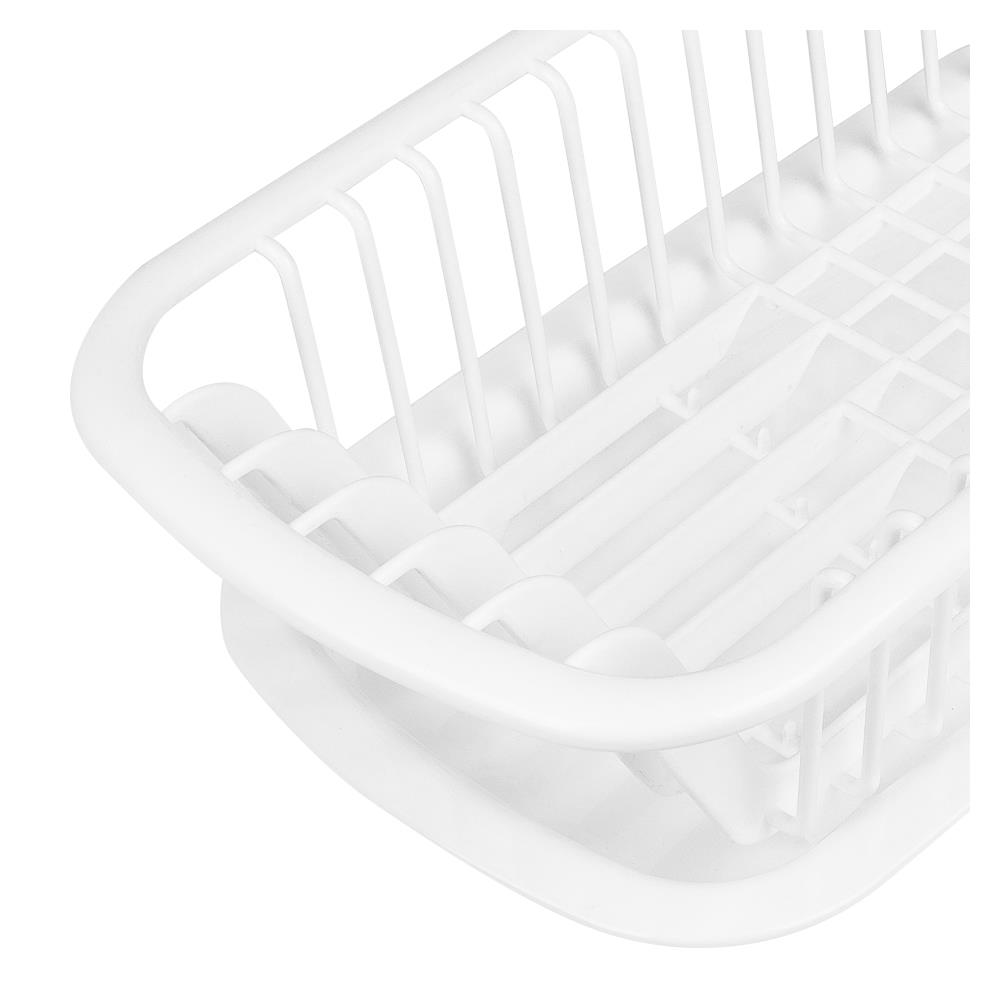 ที่คว่ำจานพลาสติก JCJ 2404 สีขาว