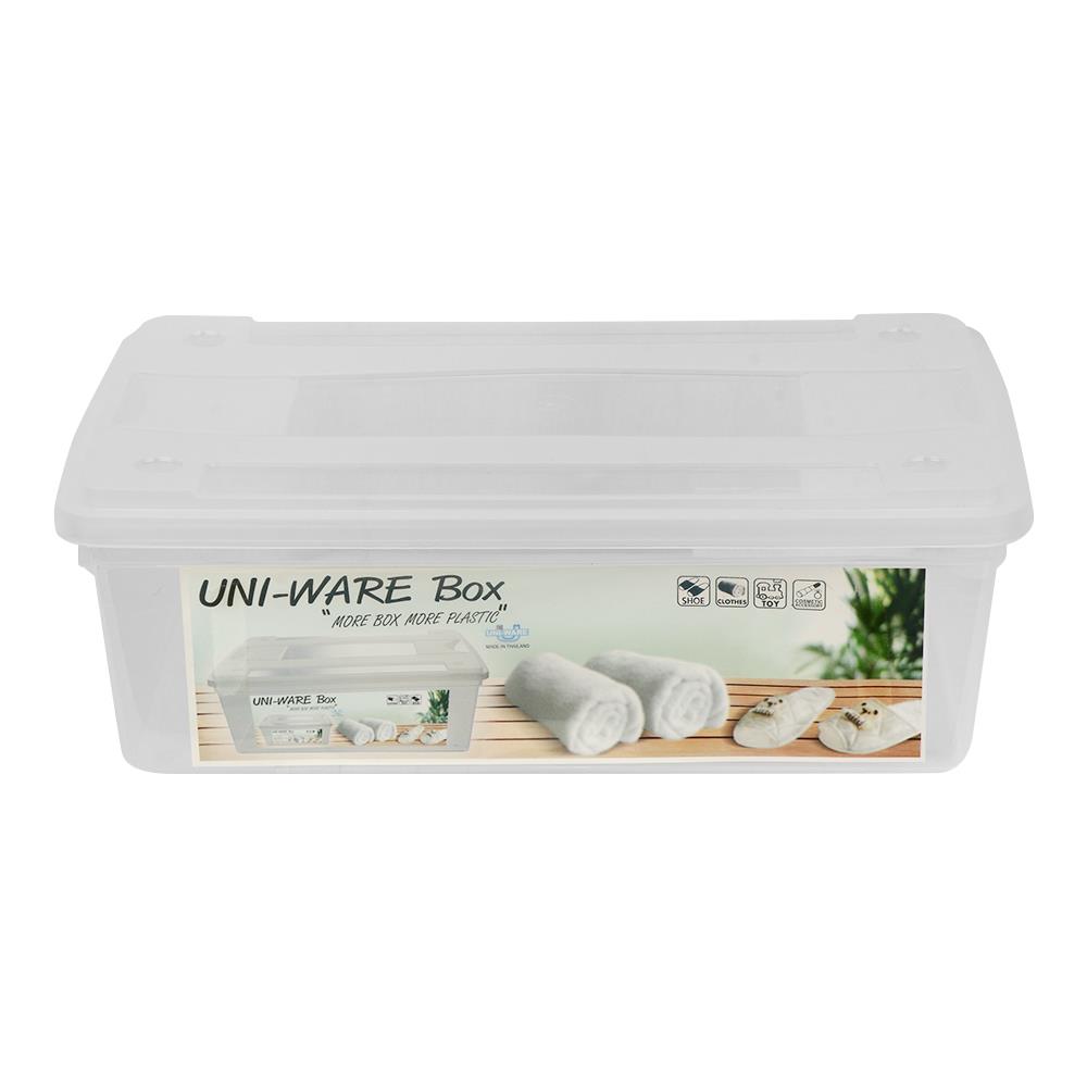 กล่องฝาปิด UNI-WARE 4891 34x21x11 ซม. สีขาว