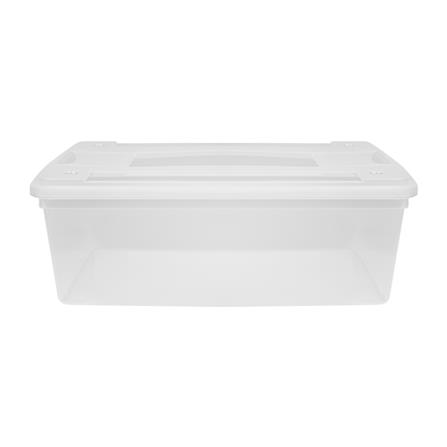 กล่องฝาปิด UNI-WARE 4892 26.5x39.5x13 ซม. สีขาว