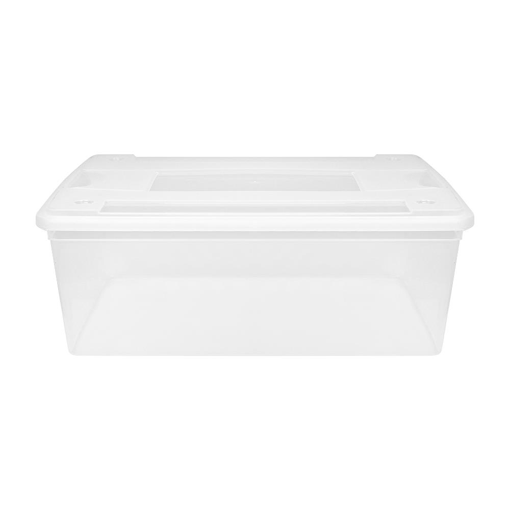 กล่องฝาปิด UNI-WARE 4893 32.5x46x16 ซม. สีขาว