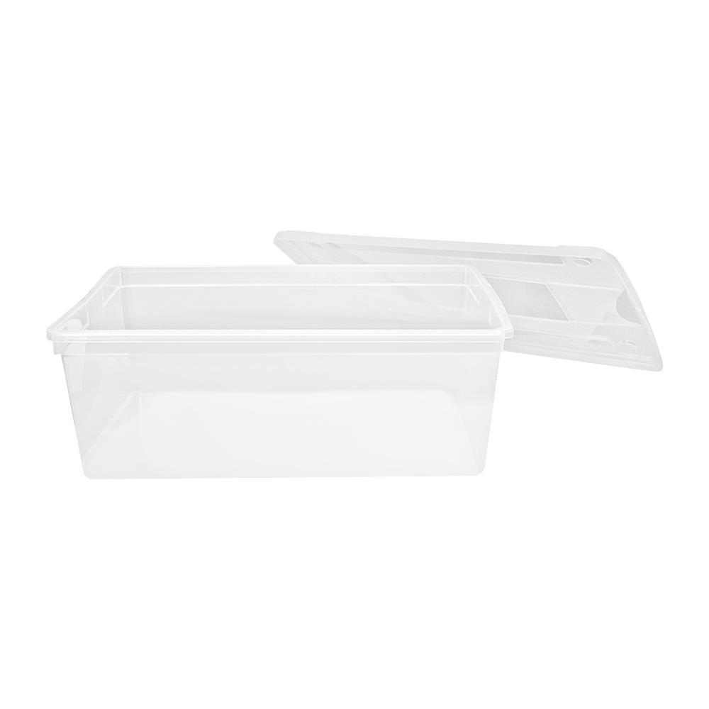 กล่องฝาปิด UNI-WARE 4893 32.5x46x16 ซม. สีขาว