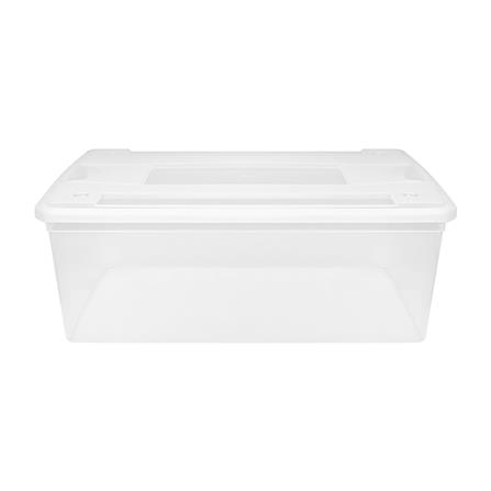 กล่องฝาปิด UNI-WARE 4893 32.5x46x16 ซม. สีขาว