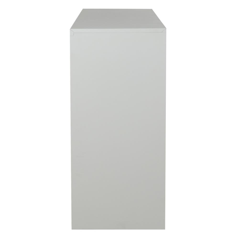 ตู้เหล็กบานเลื่อนกระจก LUCKY WORLD KSG-120-GG สีเขียว