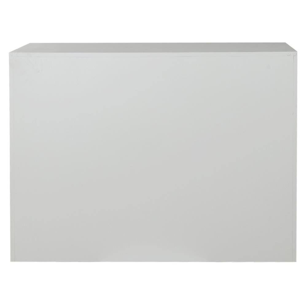 ตู้เหล็กบานเลื่อนกระจก LUCKY WORLD KSG-120-GG สีเขียว