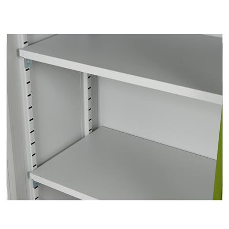 ตู้เหล็กบานเลื่อนกระจก LUCKY WORLD KSG-120-GG สีเขียว_7