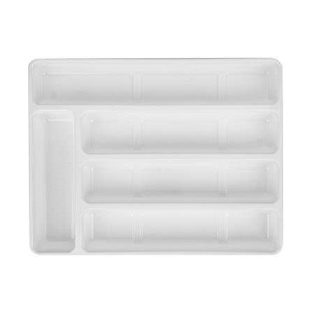 ถาดใส่อุปกรณ์ในครัว 5 ช่อง JCJ 2402 สีขาว_1