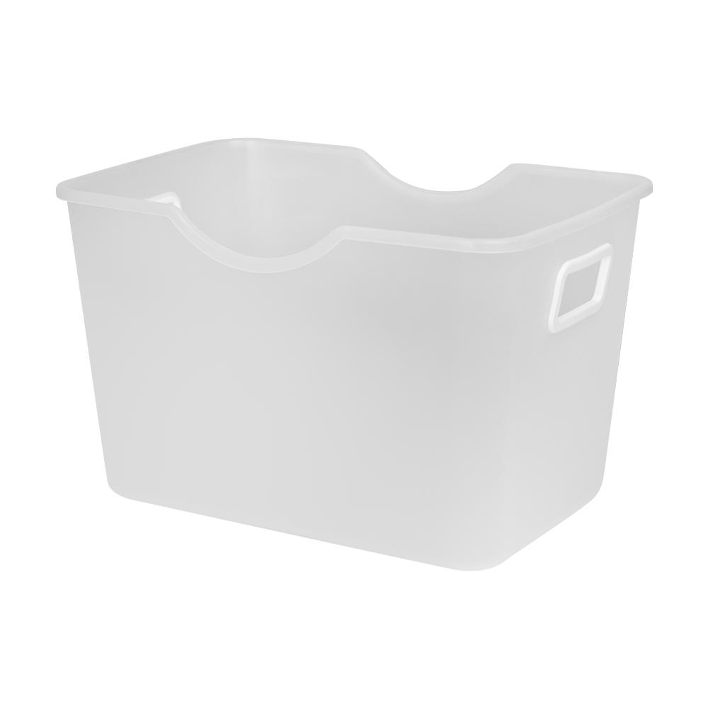 กล่องหูหิ้ว JCP K-77 39x26x25.2 ซม. สีขาว