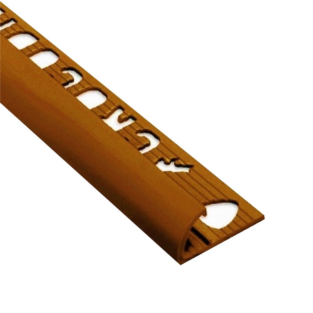 คิ้ว PVC จระเข้ พลัส ไมโครแบน 10 มม. 2 ม. สีอิฐดินเผา