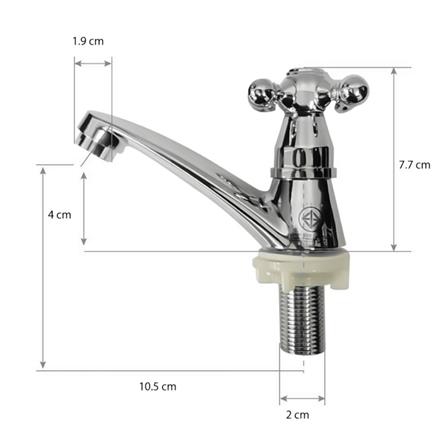 ก๊อกอ่างล้างหน้าเดี่ยว HOEN H-131_2