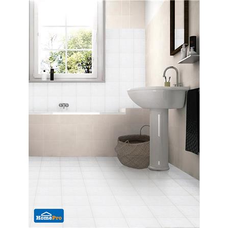 กระเบื้องพื้น 8x8 นิ้ว DURAGRES D-100 บลูม ขาว A 1 ตร.ม._1