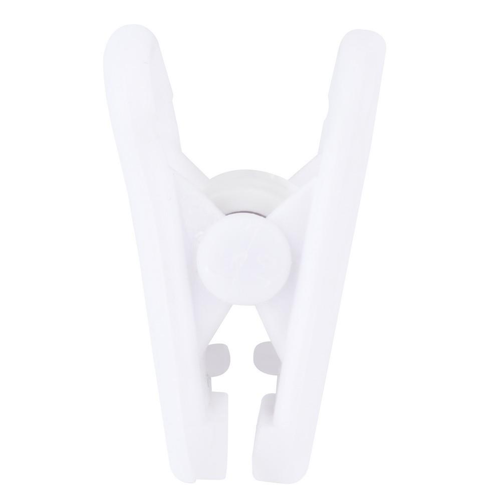 กิ๊บหนีบผ้า CSP สีขาว แพ็ก 12 ชิ้น