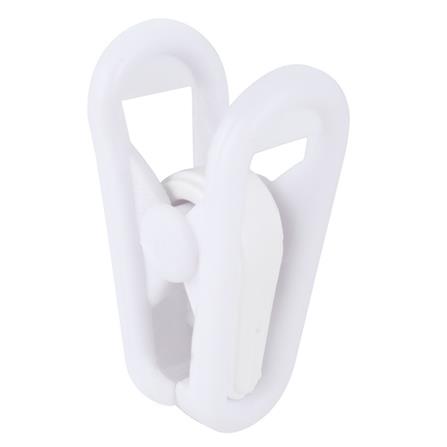 กิ๊บหนีบผ้า CSP สีขาว แพ็ก 12 ชิ้น_1