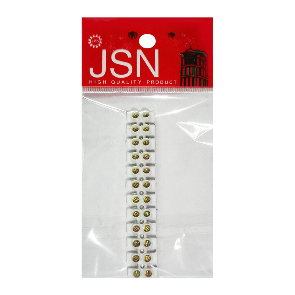 แผงต่อสายพลาสติก JSN 10 มม 15 แอมแปร์