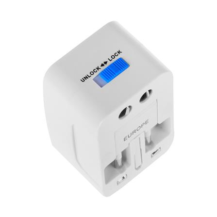 ปลั๊กแปลงขา TOSHINO DE-204 สีขาว_2