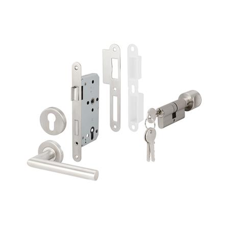 มือจับก้านโยกห้องทั่วไป MORTISE HAFELE 499.10.100 สีสเตนเลส